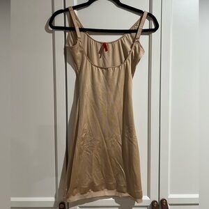 SPANX Nude Beige Slip with Adjustable Straps